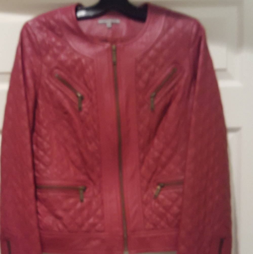 Leather jacket